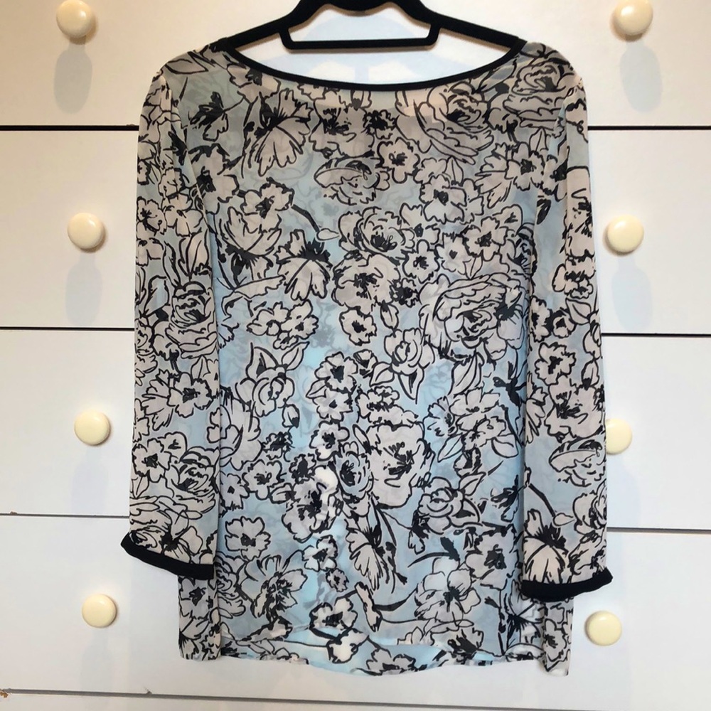 Loft floral blouse